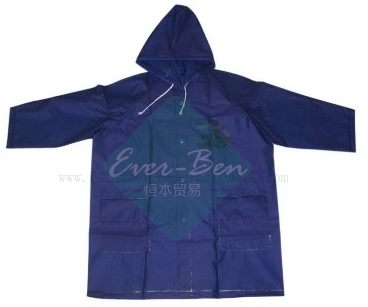 Blue EVA boys Raincoats|PEVA Rain Jackets